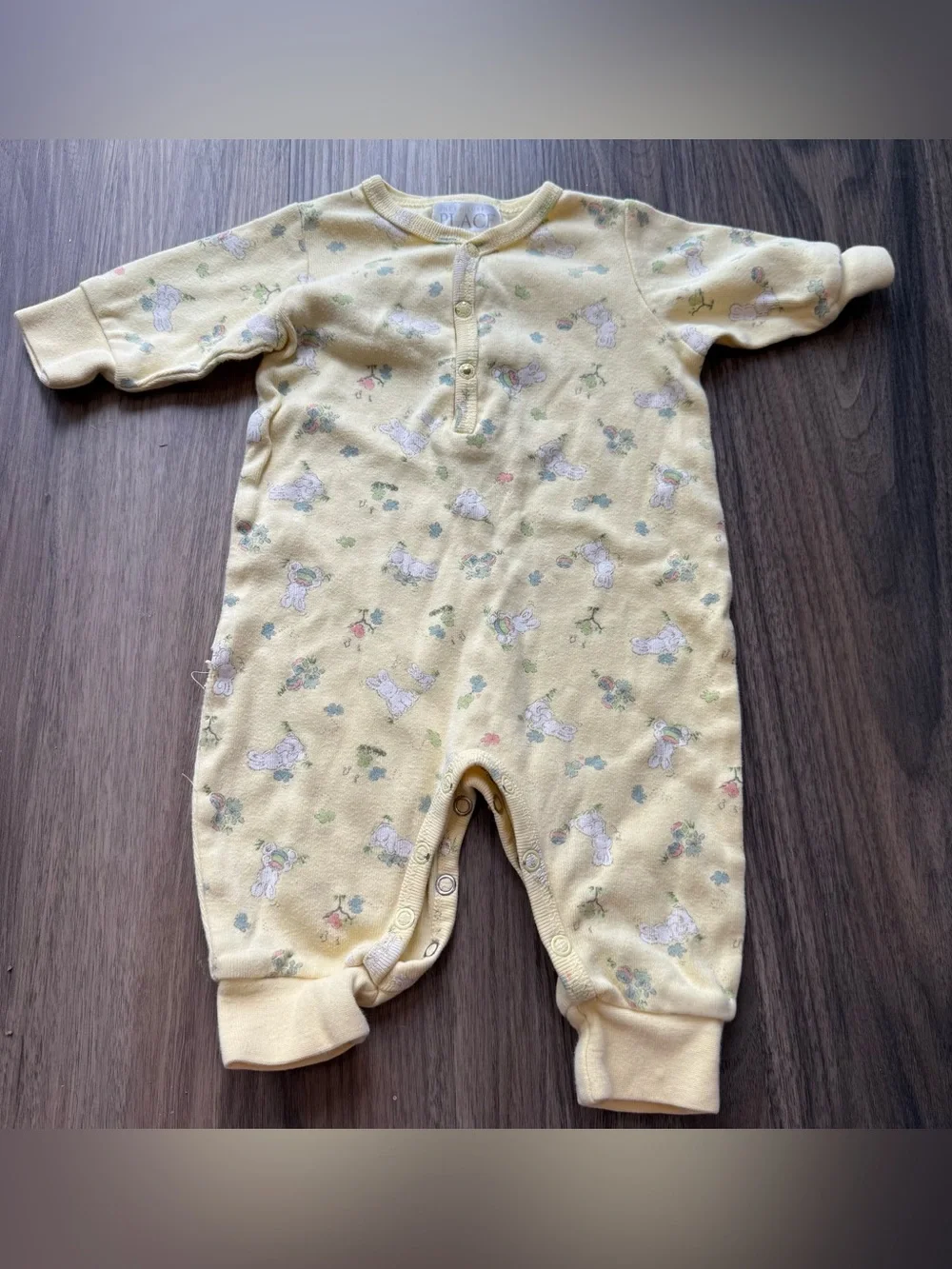 Baby boy vintage sleeper outfit
